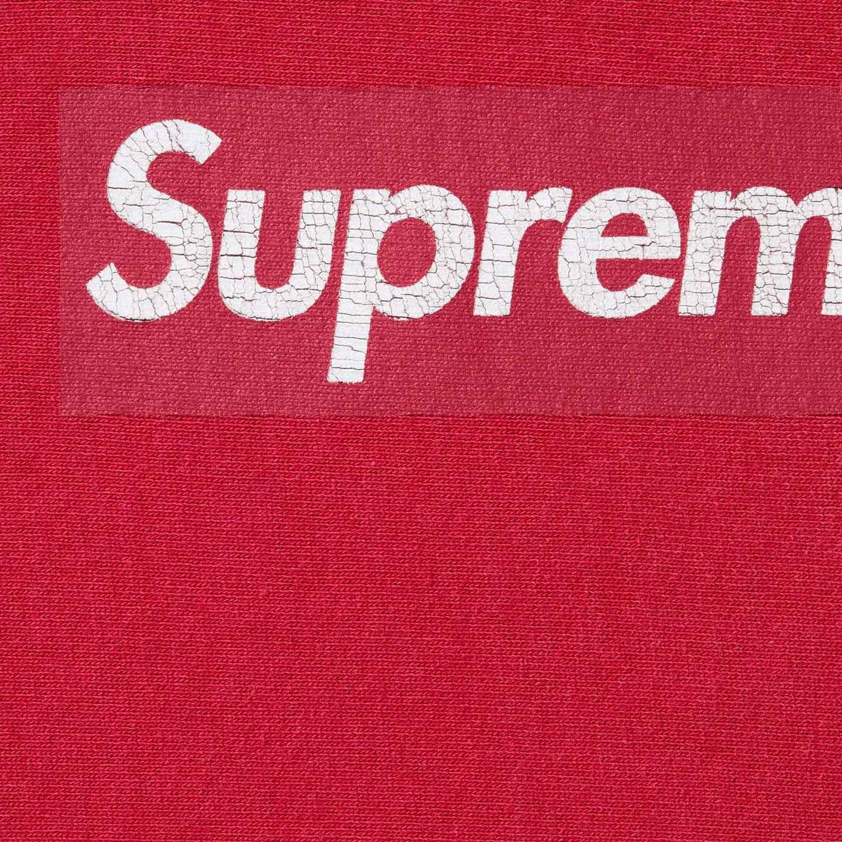 Supreme 25SS Washed Box Logo Crewneck Sweatshirts