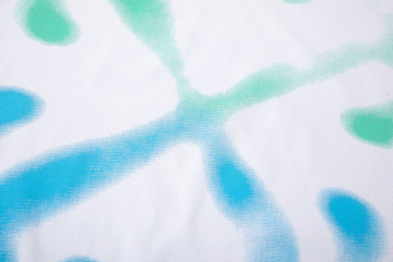 OFF WHITE Blue Arrow logo back T-Shirts
