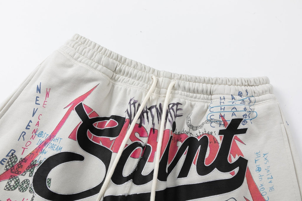 SAINT MICHAEL X Takashi Murakami  Graff Sweatshort